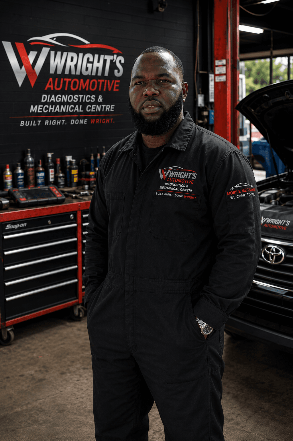 Professional founder portrait of Emmanuel Wright